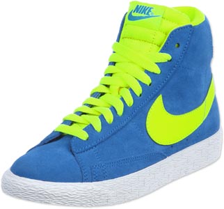 nike blazer jaune fluo