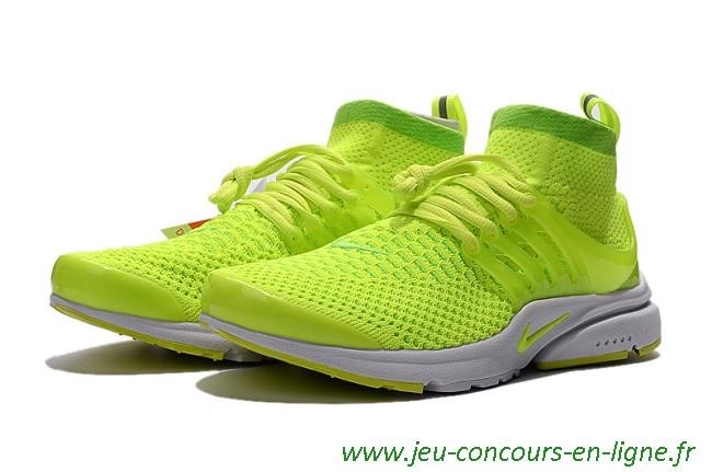 nike montante jaune