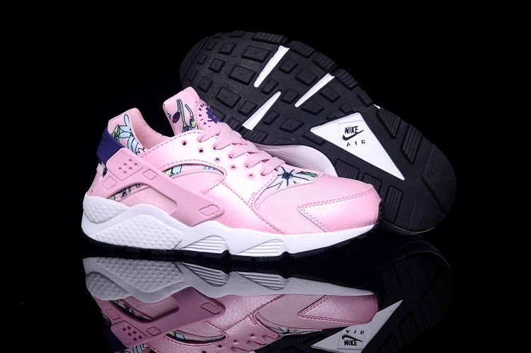 huarache blanche et rose