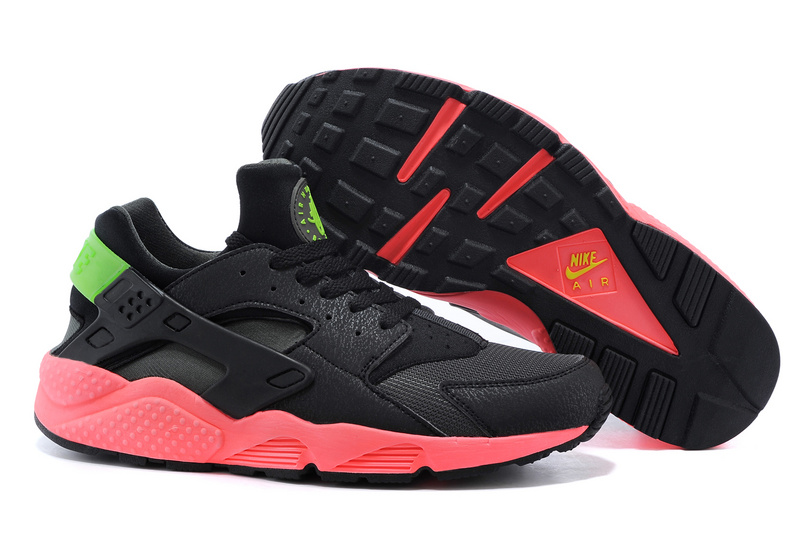 huarache noir et rouge