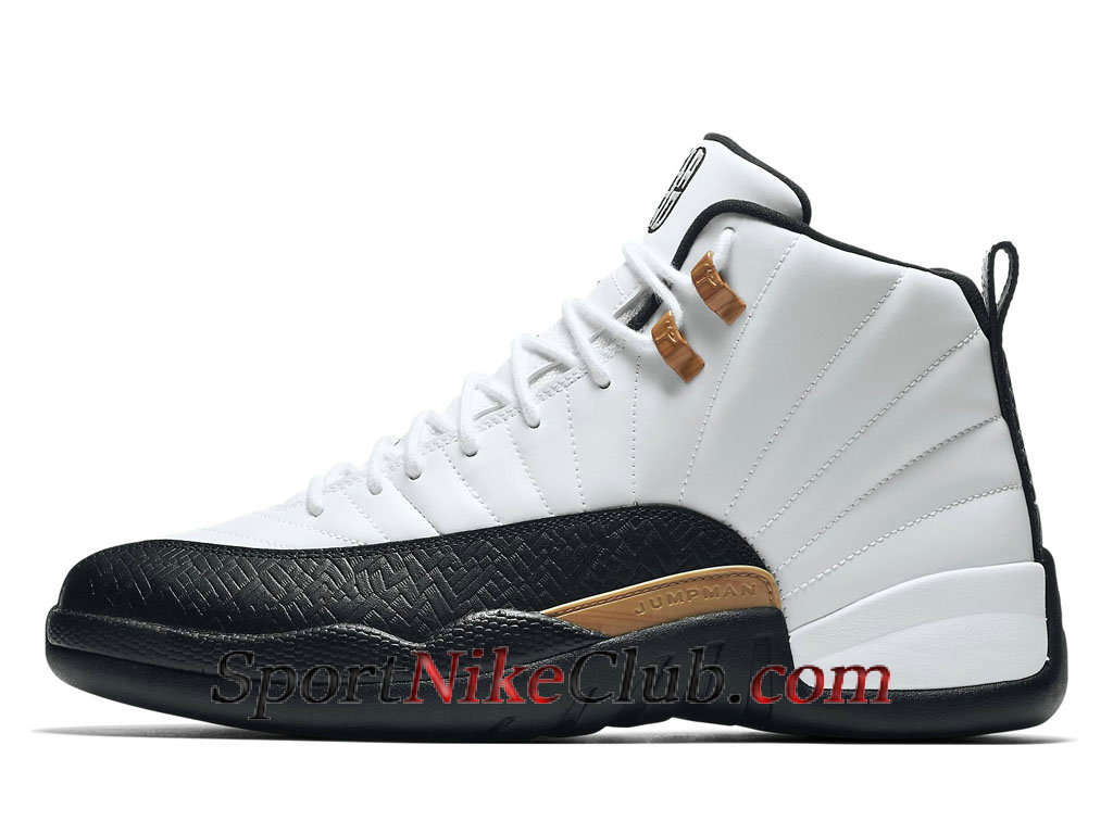 jordan 12 noir et blanc