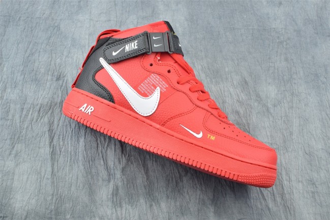 air force 1 femme nike rouge
