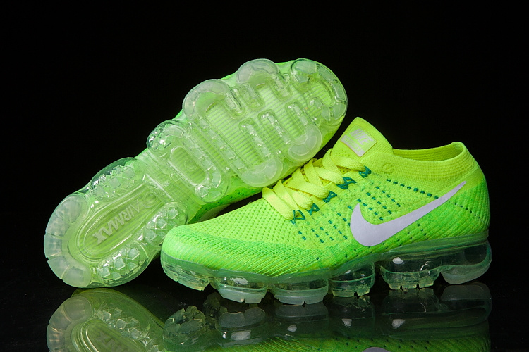 nike air vapormax vert fluo
